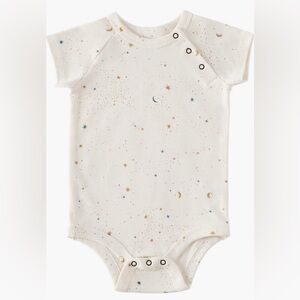 Pehr Celestial Organic Cotton Bodysuit 0-3M